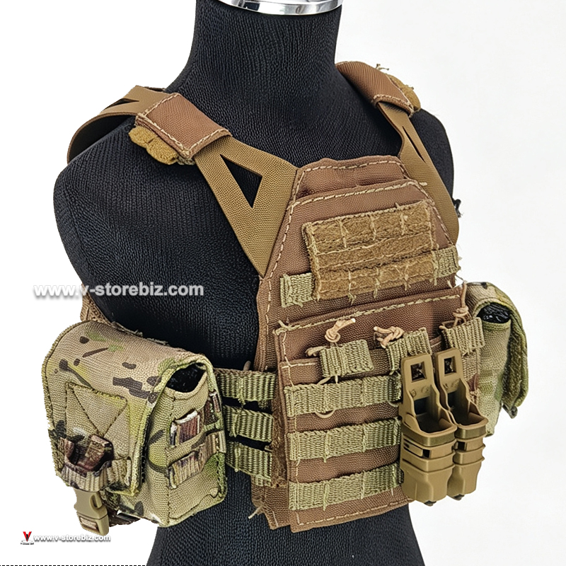 E&S 26075A SSO Plate Carrier & Pouches