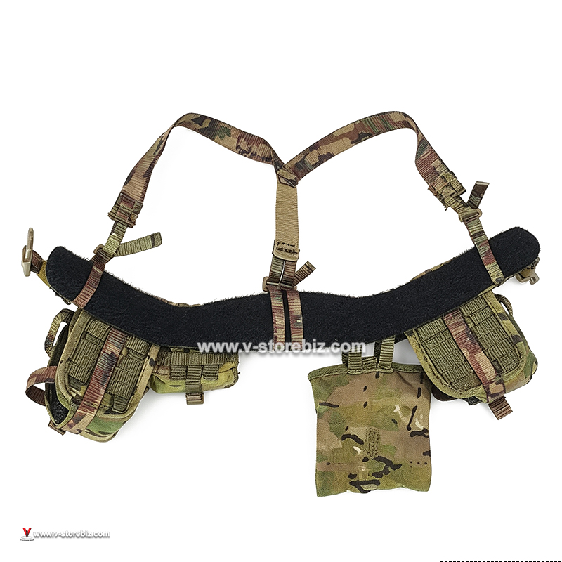 E&S 26075A SSO Machine Gunner Elite Ops Slimline Harness & Pouches