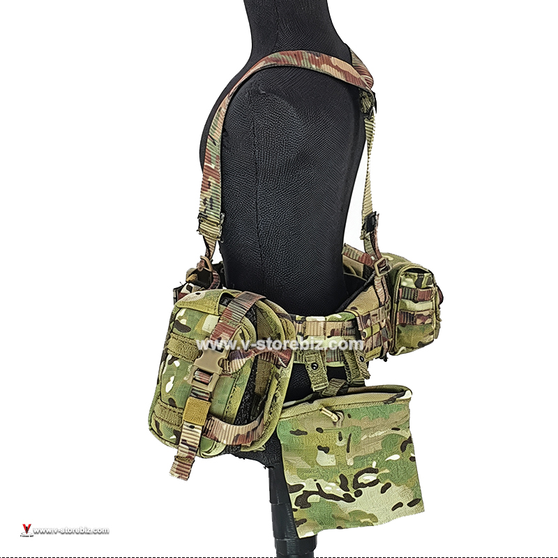 E&S 26075A SSO Machine Gunner Elite Ops Slimline Harness & Pouches