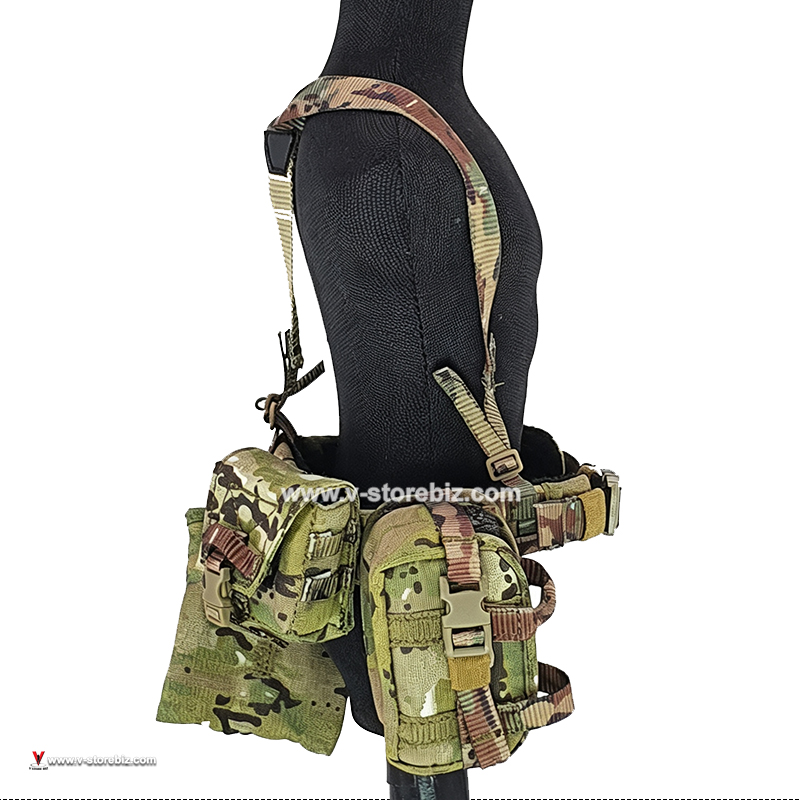 E&S 26075A SSO Machine Gunner Elite Ops Slimline Harness & Pouches