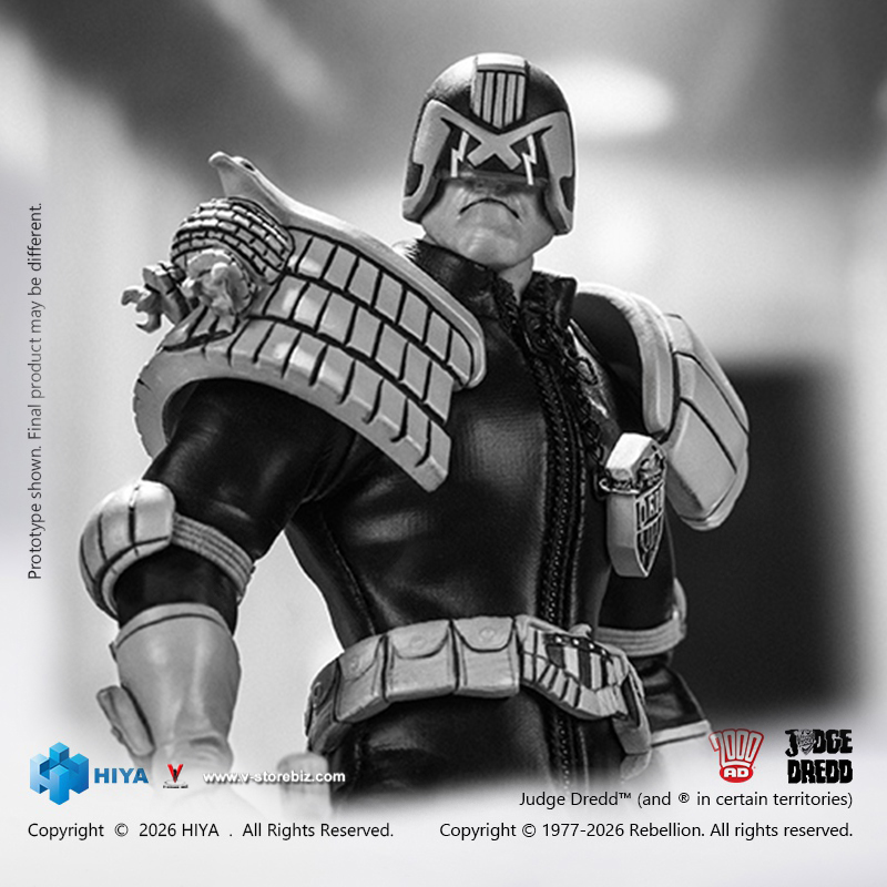 HIYA ESJ0163 1/12 Judge Dredd Black&White ver.