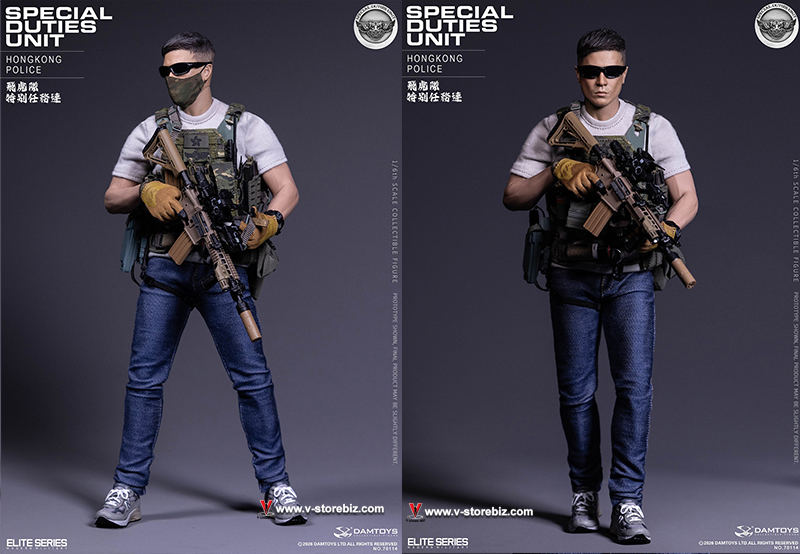 DAMTOYS 78114 Hong Kong Police Special Duties Unit Assault Team - Team Leader 