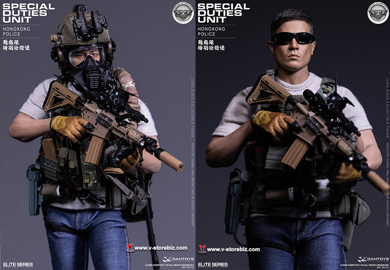 DAMTOYS 78114 Hong Kong Police Special Duties Unit Assault Team - Team Leader 
