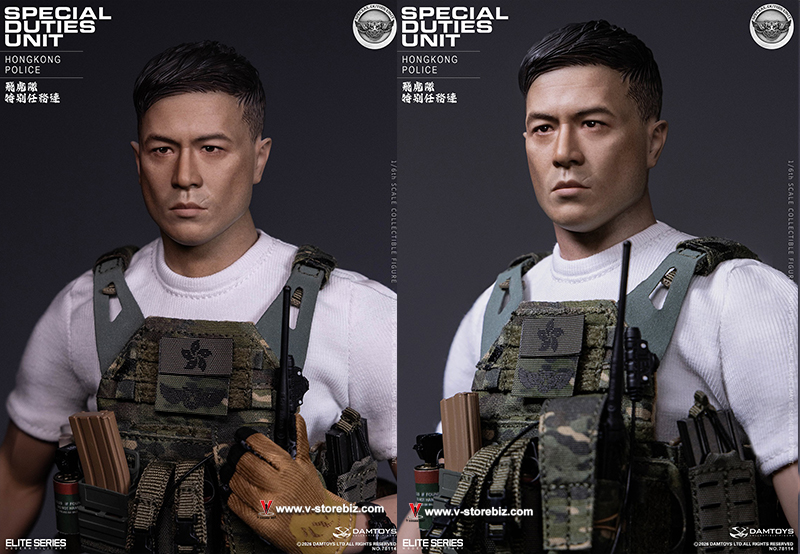 DAMTOYS 78114 Hong Kong Police Special Duties Unit Assault Team - Team Leader 