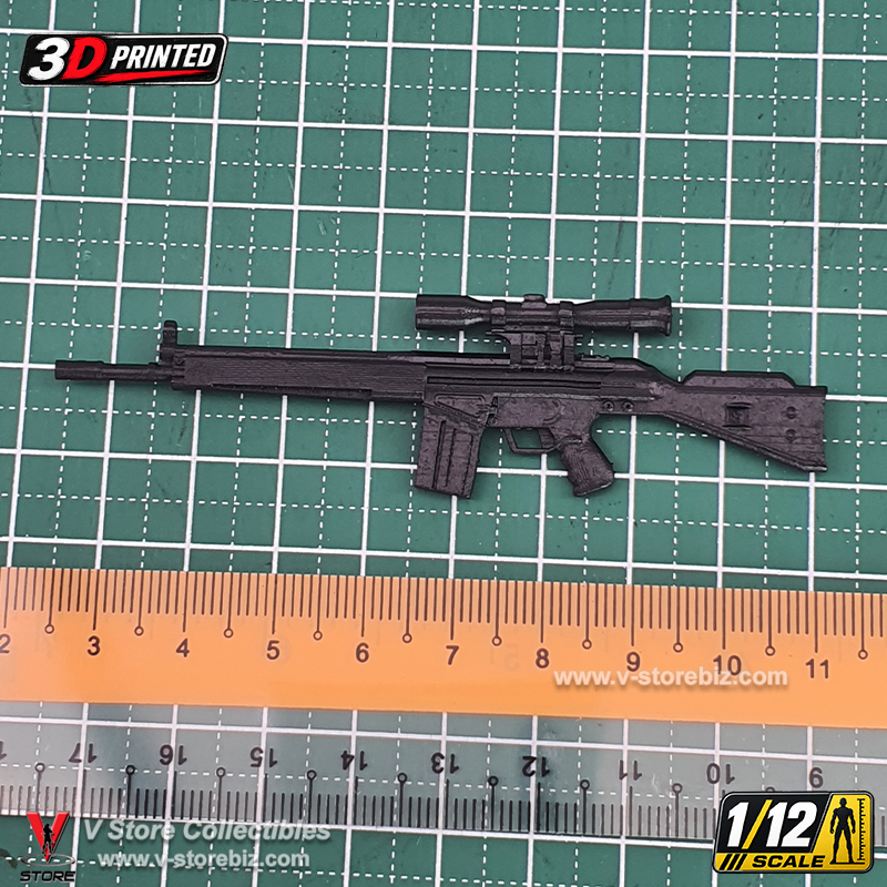 3D Printed 1/12 HK 91 Rifle (CA005.59) 