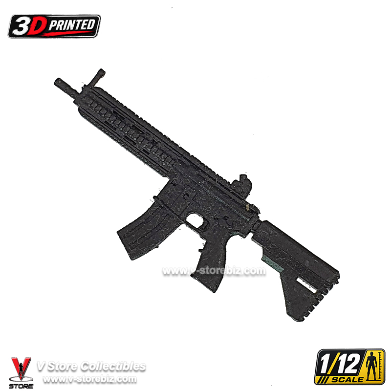 3D Printed 1/12 AR-15Assault Rifle (CA006.40)