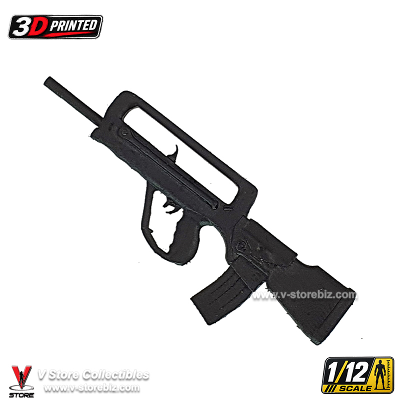 3D Printed 1/12 FAMAS Assault Rifle (CA005.34)
