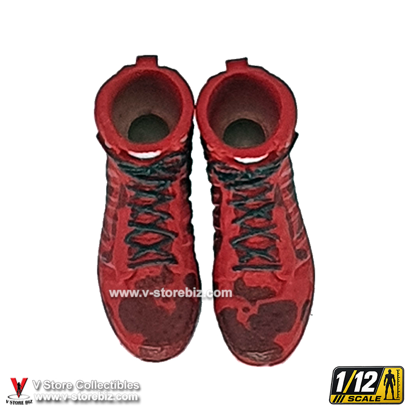 SSG-002 1/12 PUBG Red Hi-Top Shoes