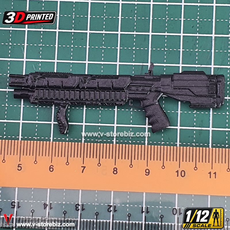 3D Printed 1/12 KelTec KSG Shotgun with Bipod (CA005.149)
