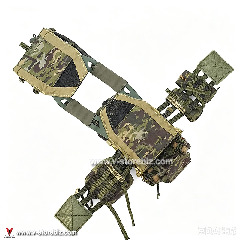 Soldier Story SS143 SDU Assault Rifleman Tropic Plate Carrier & Pouches