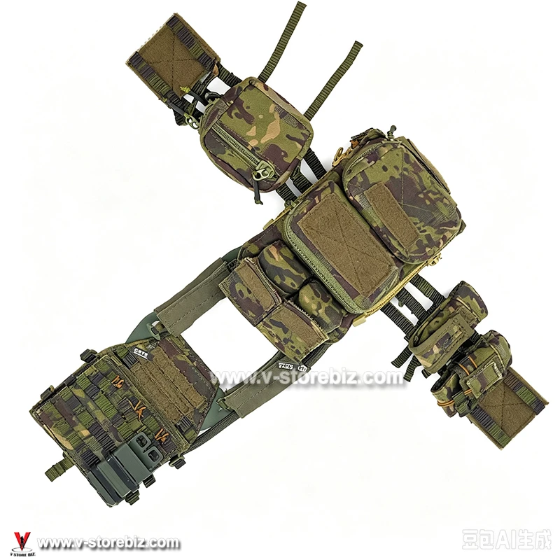 Soldier Story SS143 SDU Assault Rifleman Tropic Plate Carrier & Pouches