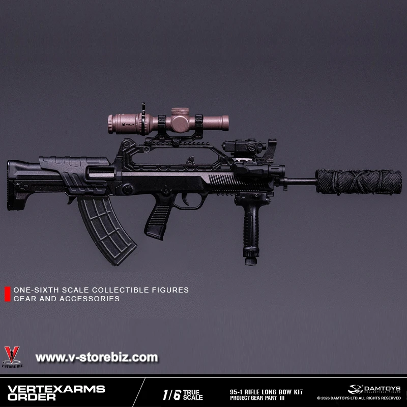 DAMTOYS VSF03-A VERTEXARMS 95-1 Longbow Kit Rifle