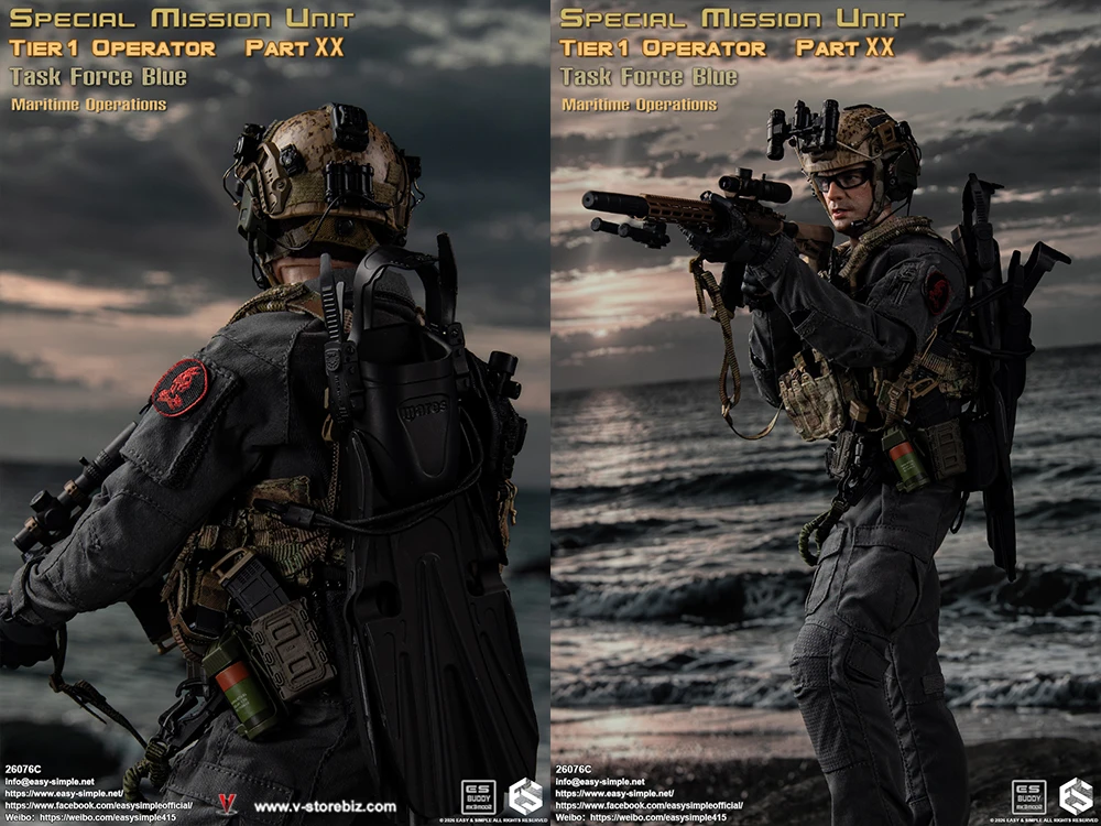 E&S 26076C Special Mission Unit Tier1 Operator Part XX Task Force Blue Maritime Operations