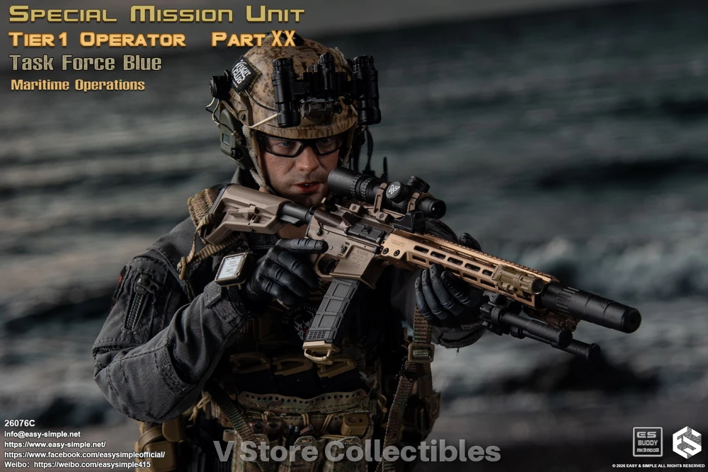 E&S 26076C Special Mission Unit Tier1 Operator Part XX Task Force Blue Maritime Operations