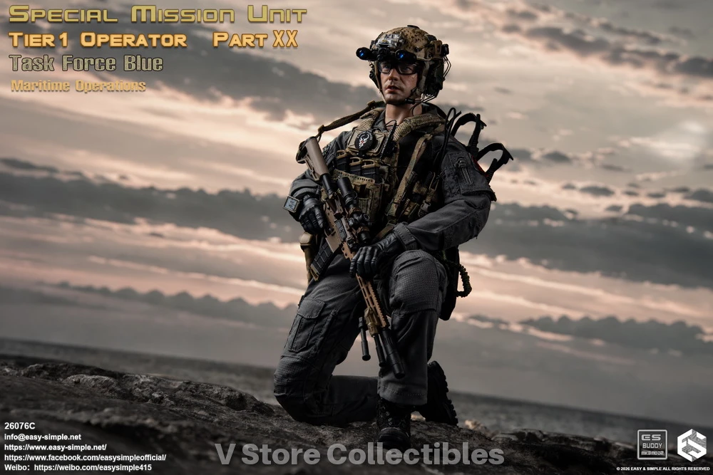 E&S 26076C Special Mission Unit Tier1 Operator Part XX Task Force Blue Maritime Operations