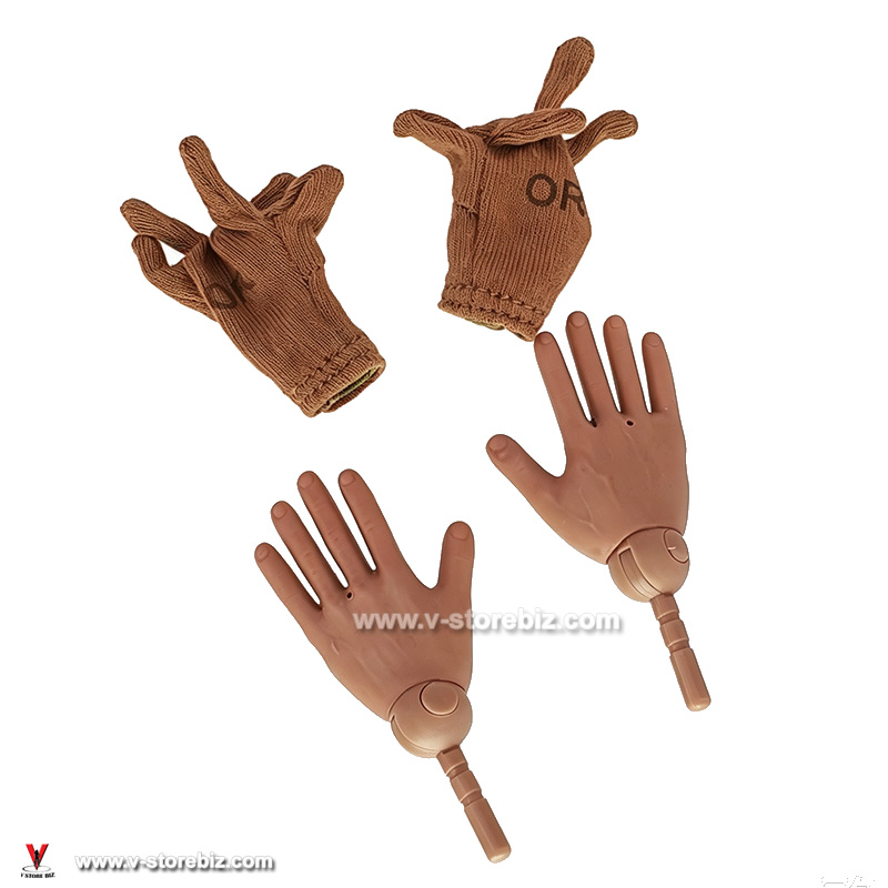 Soldier Story SS066 USMC 2nd MEB Cloth Gloves and Bendy Hands