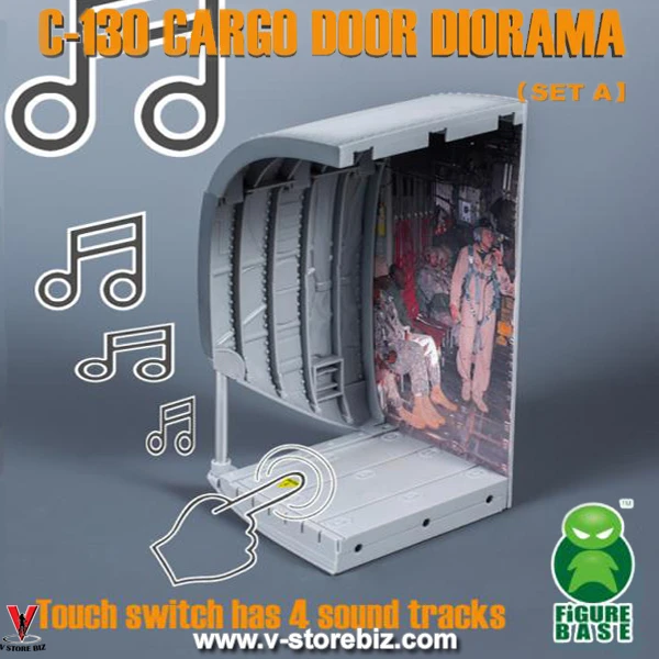 FigureBase TRICKYMAN C-130 Cargo Door Diorama SET A + B