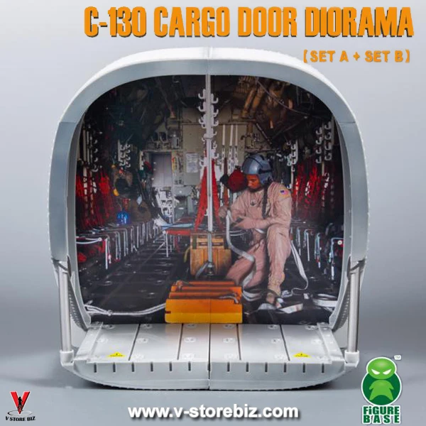 FigureBase TRICKYMAN C-130 Cargo Door Diorama SET A + B