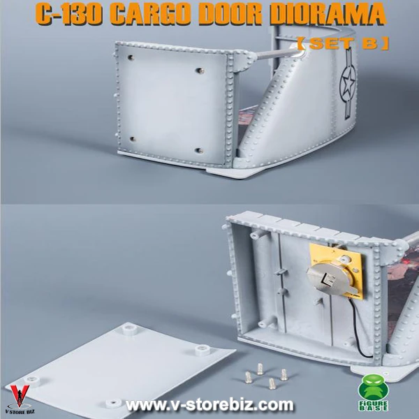 FigureBase TRICKYMAN C-130 Cargo Door Diorama SET A + B