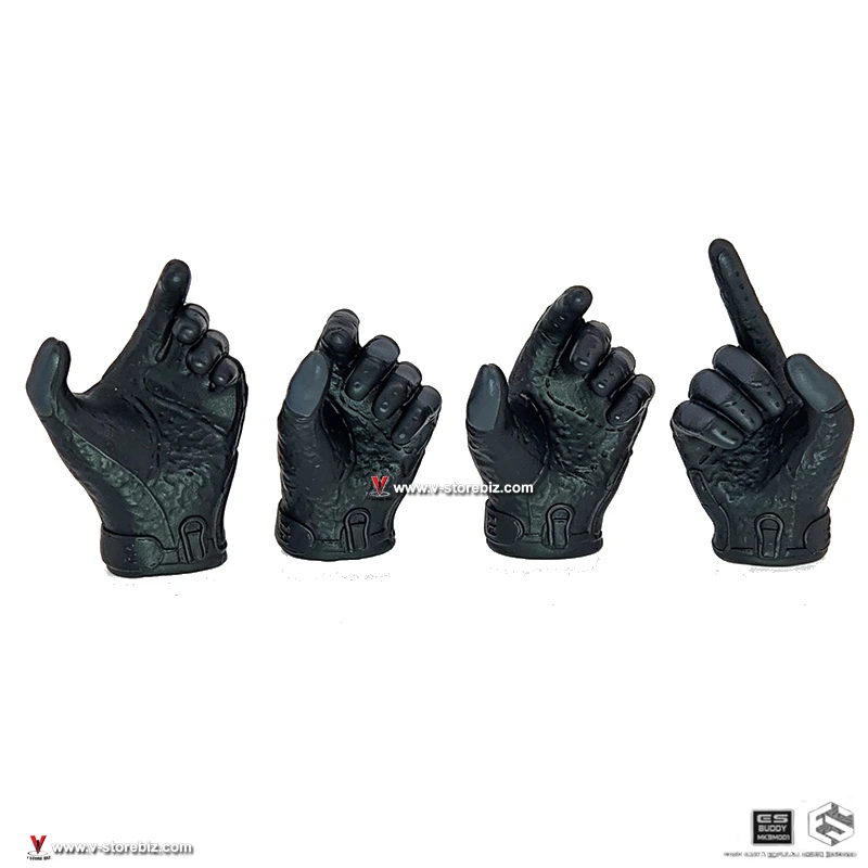 E&S 26074A LAPD SWAT Gloved Hands