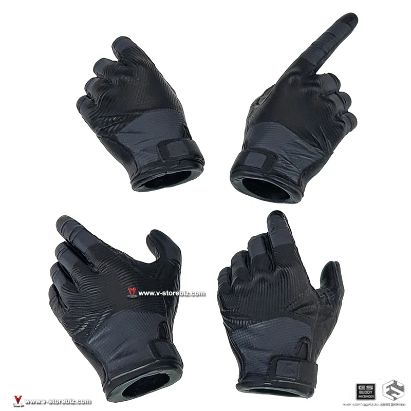 E&S 26074A LAPD SWAT Gloved Hands