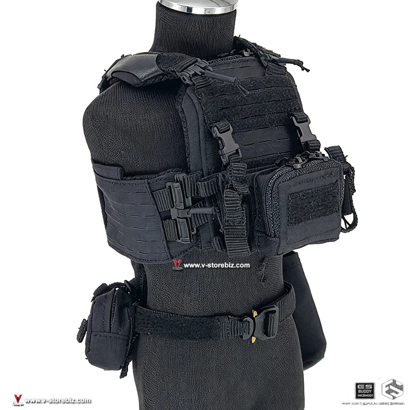 E&S 26074A LAPD SWAT Plater Carrier & Pouches