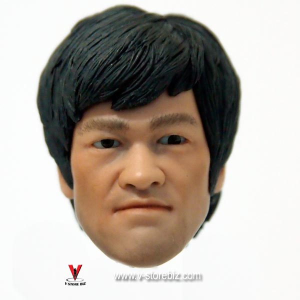 Bruce Lee Head Sculpt w/ Eye Rotation Type 3