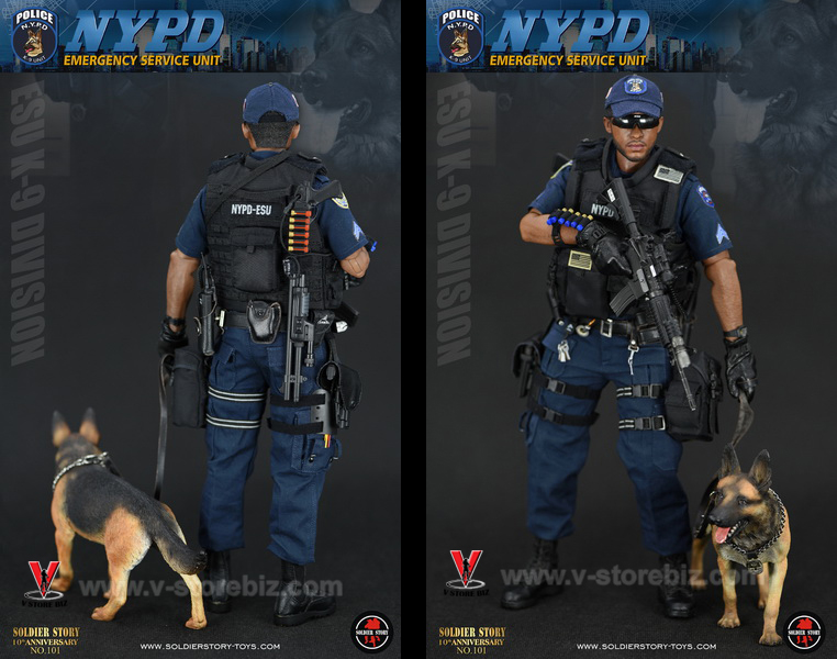 Soldier Story SS101 NYPD ESU K9 Division