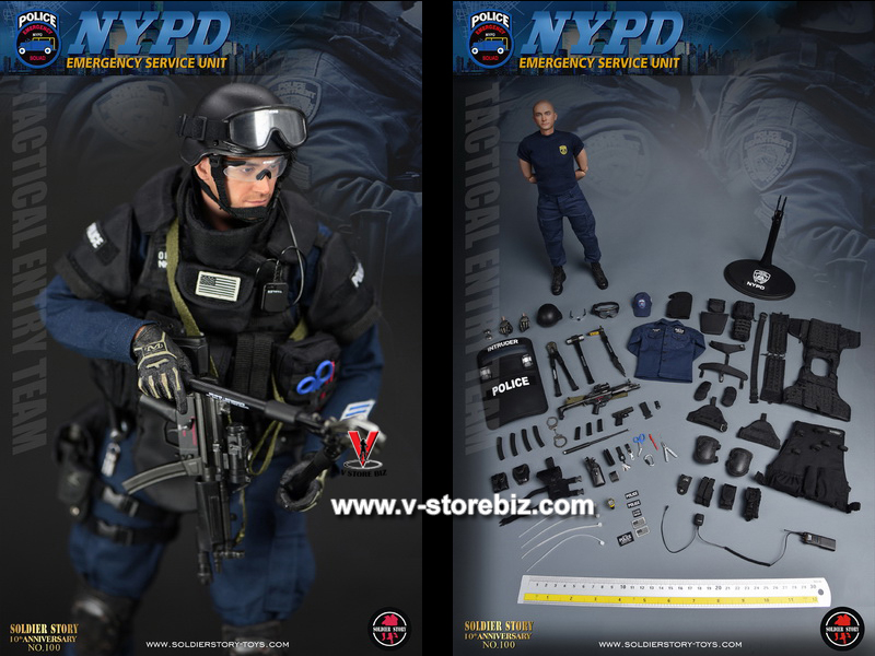 Soldier Story SS100 NYPD ESU Tactical Entry Team