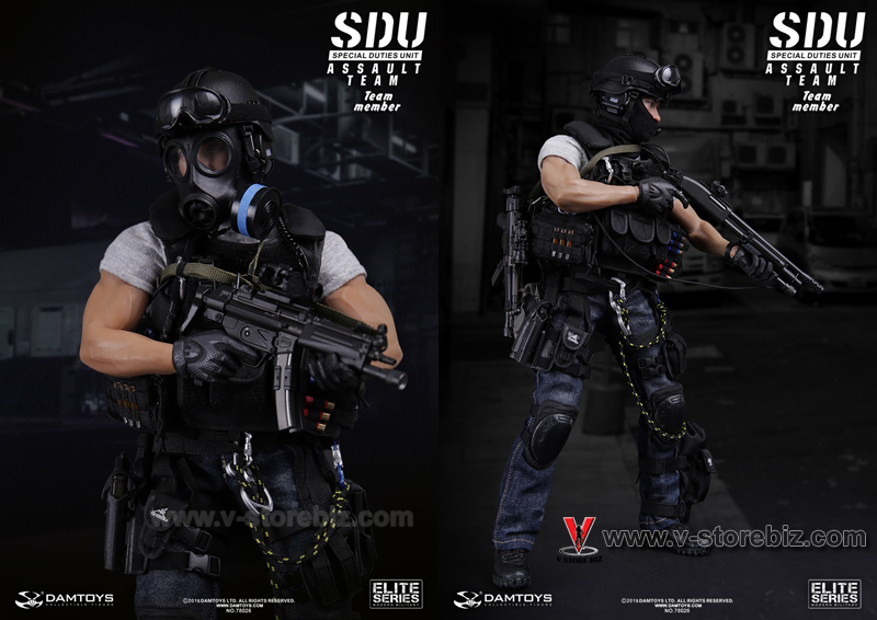 DAM 78026 Hong Kong SDU (Special Duties Unit) Assault Team Member