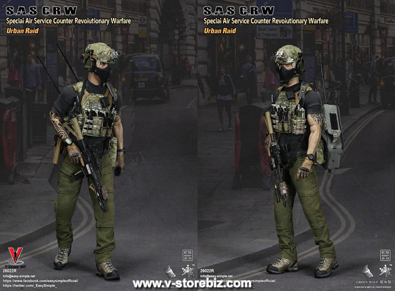 E&S + Green Wolf Gear S.A.S CRW Urban Raid