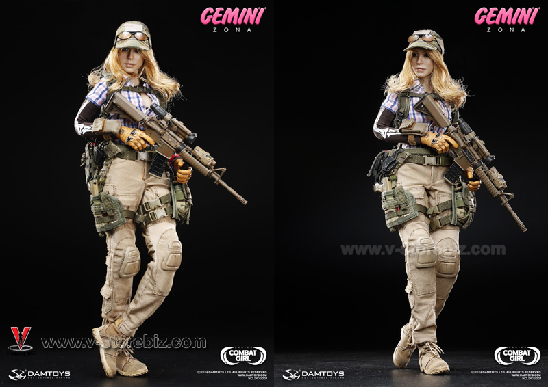 DAM DCG001 Combat Girl Series Gemini Zona