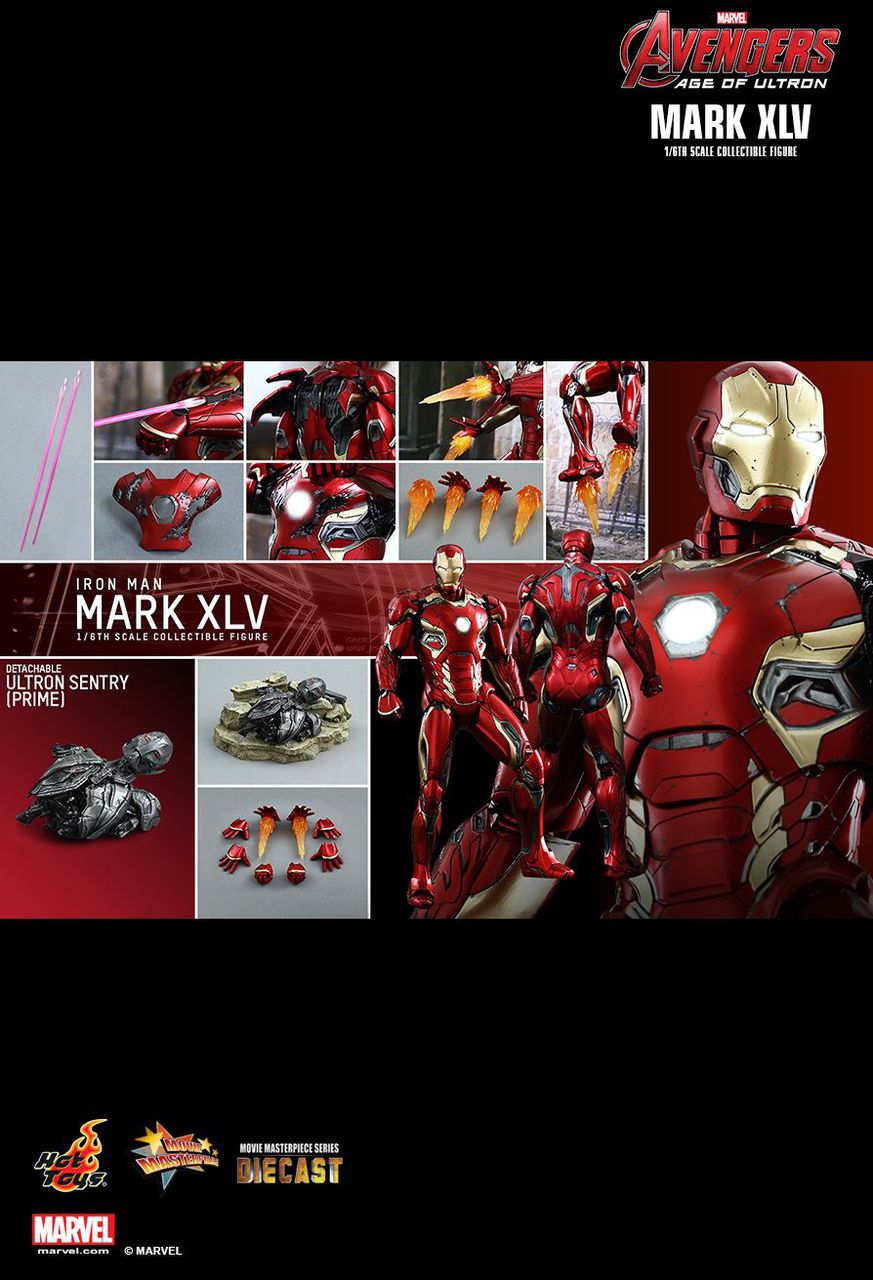 Hot Toys MMS300D11 AGE OF ULTRON IRON MAN MARK XLV - V Store