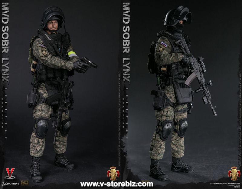 DAM 78058 Russian Spetsnaz MVD SOBR Operator "Lynx"