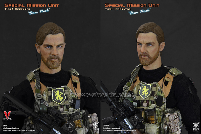 E&S 26007 Special Mission Unit Tier 1 Operator "Dam Neck"