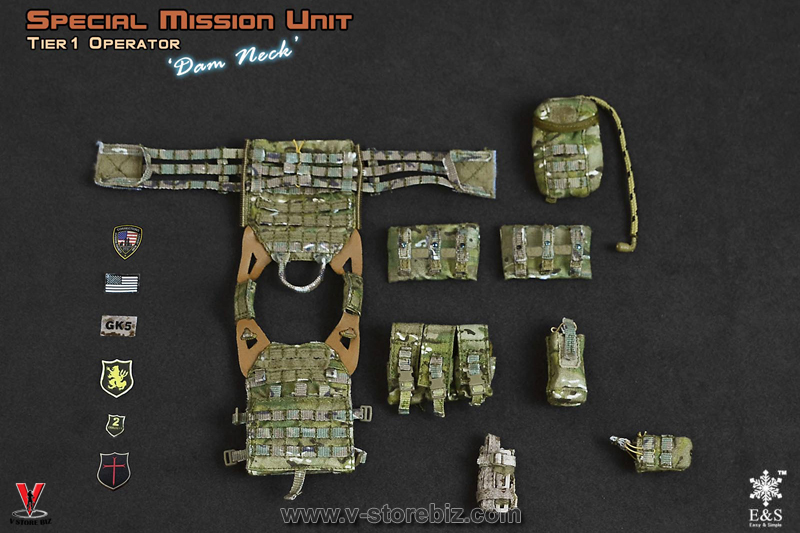 E&S 26007 Special Mission Unit Tier 1 Operator "Dam Neck"