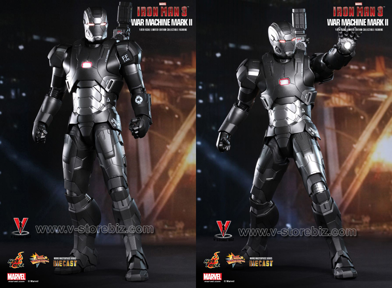 Hot Toys MMS198D03 Iron Man 3  War Machine Mark II (Diecast)