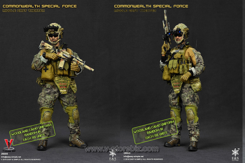 E&S 26005  Commonwealth Special Force Middle  East Theater