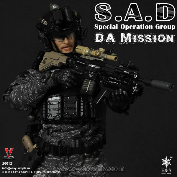 Easy & Simple 26012 SAD Special Operation Group Da Mission