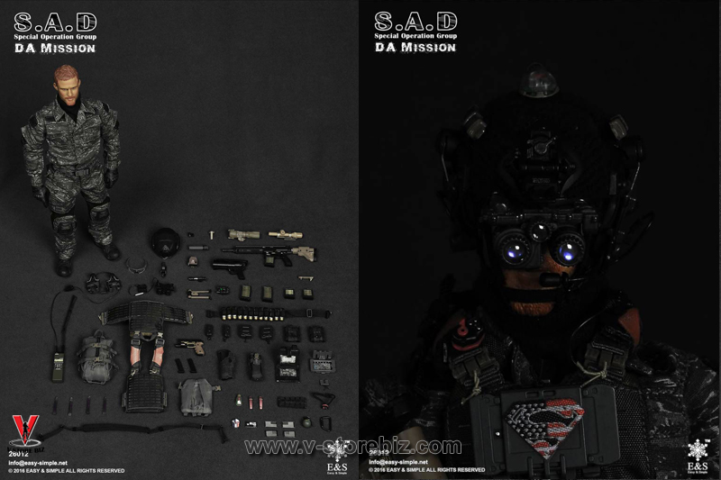 Easy & Simple 26012 SAD Special Operation Group Da Mission