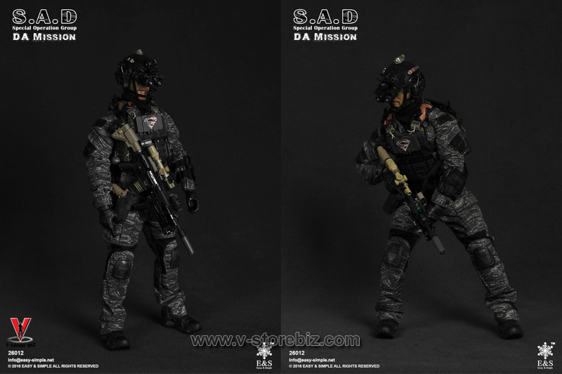 Easy & Simple 26012 SAD Special Operation Group Da Mission