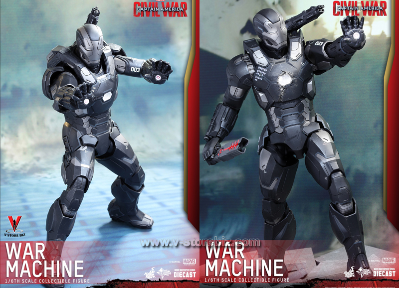 Hot Toys MMS344D15 Captain America: Civil War War Machine Mark III