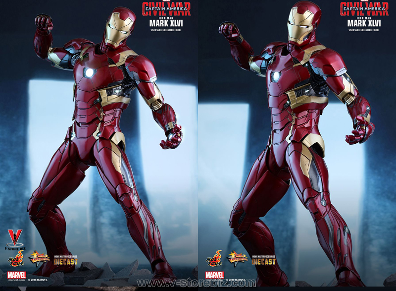 Hot Toys MMS353D16 Captain America: Civil War Iron Man Mk XLvi