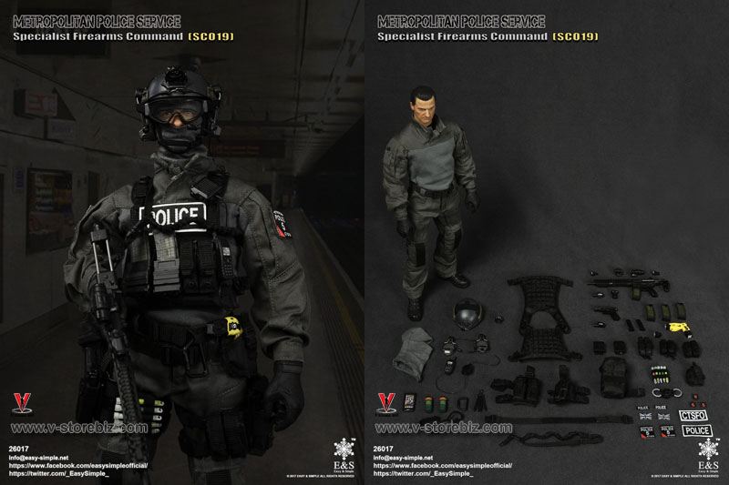 E&S 26017 British Specialist Firearms Command SCO19