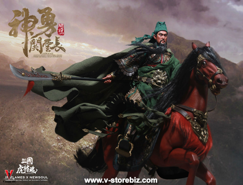 INFLAMES x NEWSOUL IFT-032 Soul Of Tiger Generals Guan Yunchang & Chitu The Horse