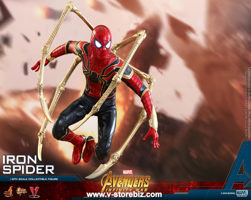 Hot Toys MMS482 Avengers : Infinity War Iron Spider 