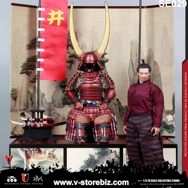 Coomodel SE029 Series Of Empires Iyi Naomasa The Scarlet Yaksha (Exclusive Edition)