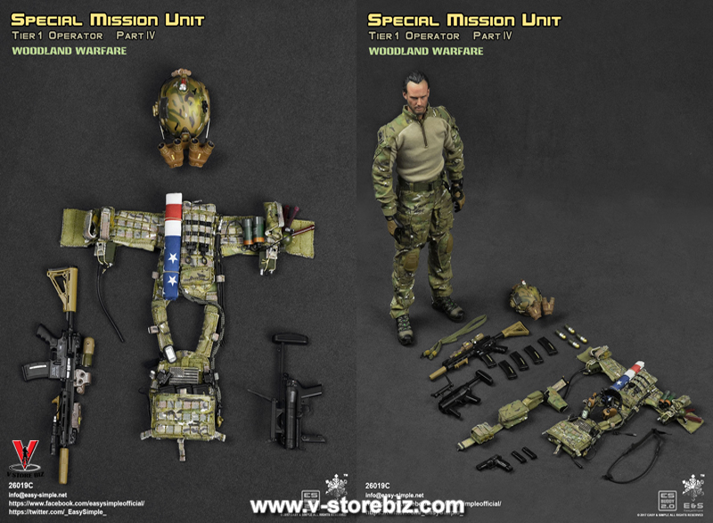 E&S 26019C Special Mission Unit Tier 1 Operator Part IV Woodland Warfare