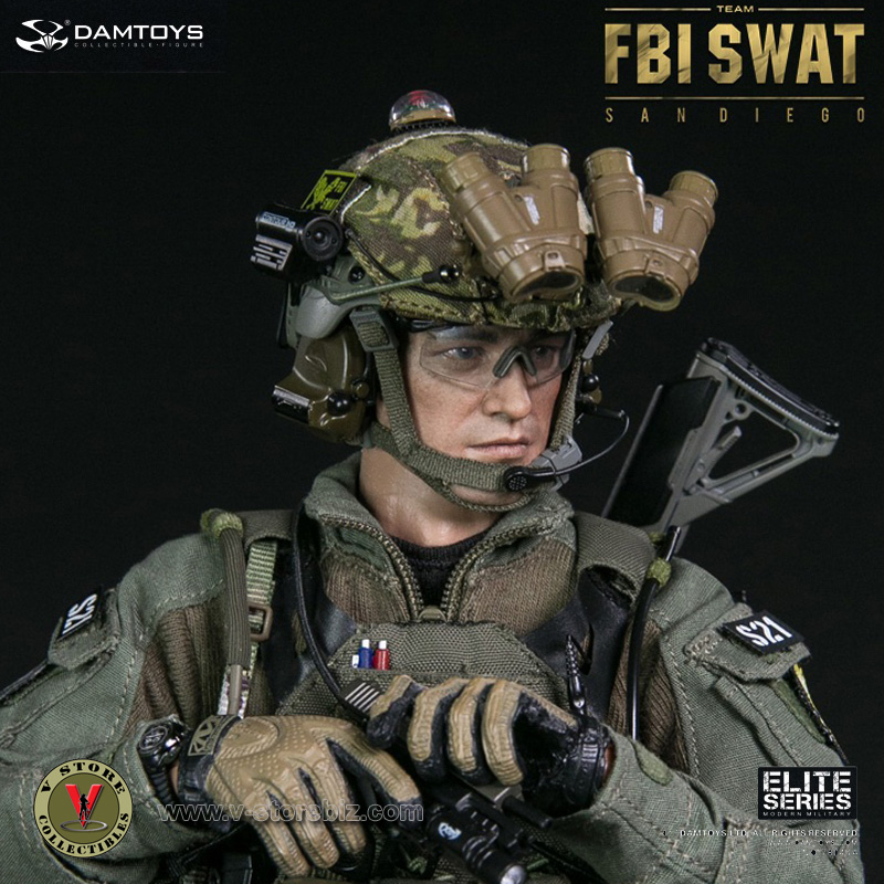 DAMToys 78044A FBI SWAT Team Agent - San Diego