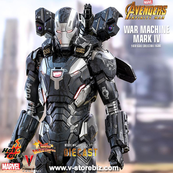 Hot Toys MMS499D26 Avengers: Infinity War War Machine Mark IV 